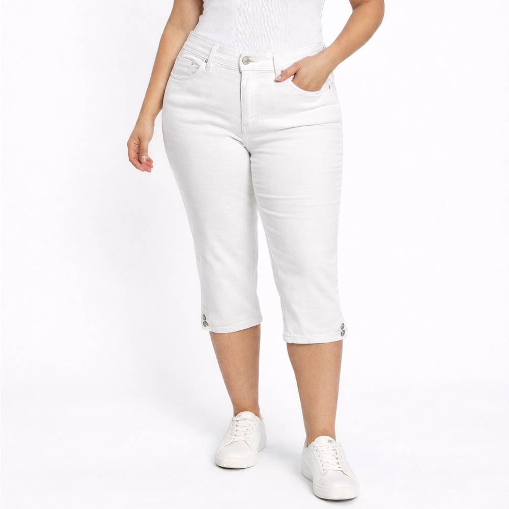 Levi’s NWT white 515 skimmer capri jeans women’s 12